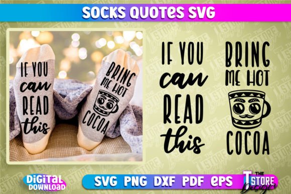 Download Socks SVG Design | Funny Quotes SVG - Premium Bundle