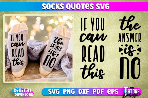 Download Socks SVG Design | Funny Quotes SVG - Premium Bundle