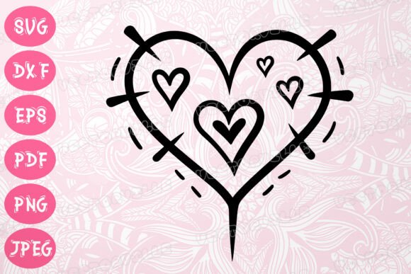 Download Heart Shape Outline SVG Clipart Vector - Outline svg clipart Collection